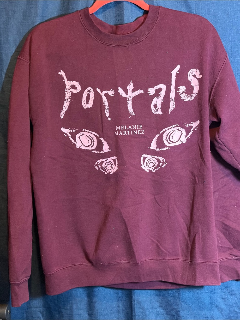 Portals Graphic Sweatshirt - Maroon